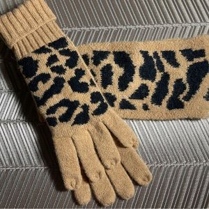 J Crew Hat Band and Gloves